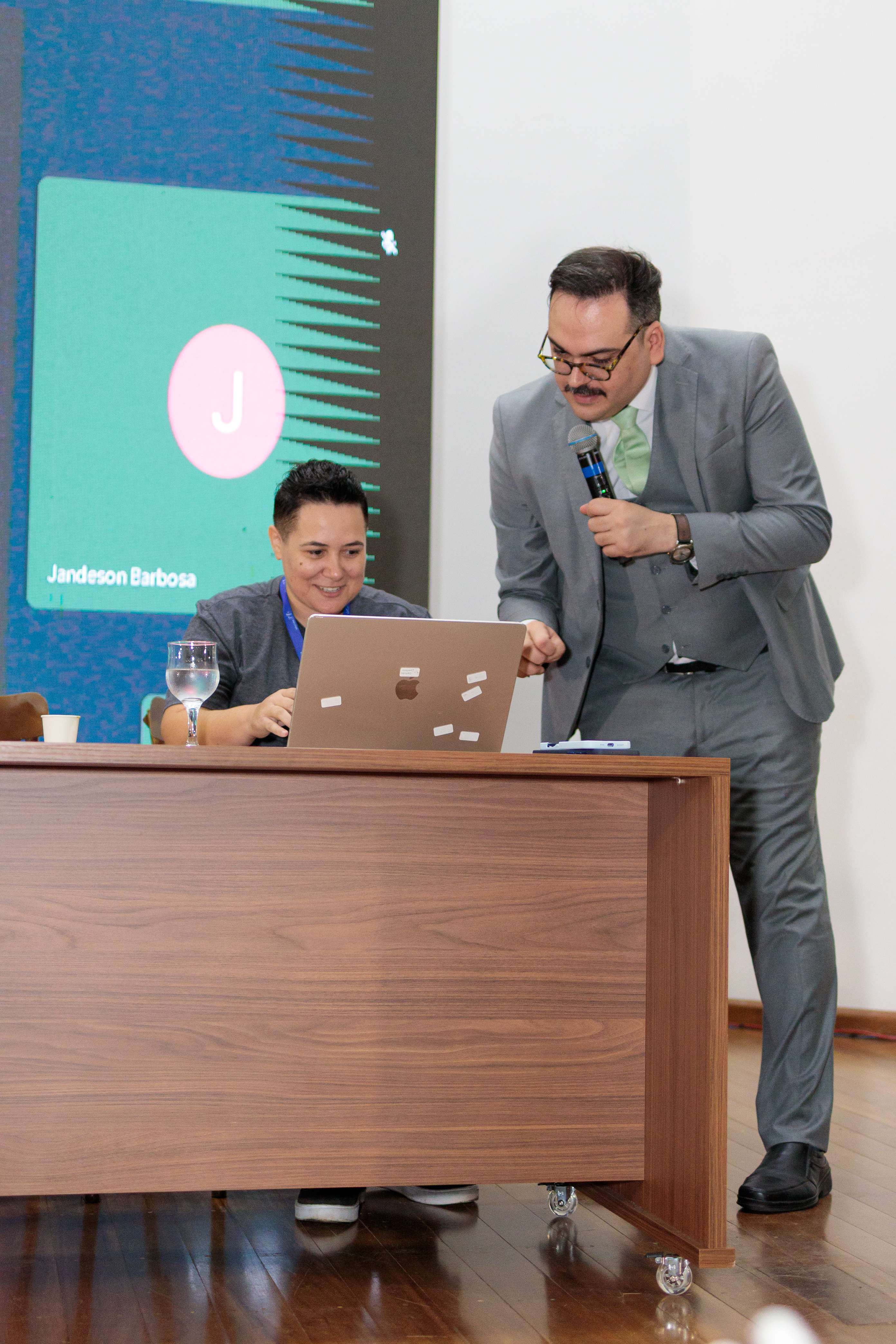 Apresentação de palestrante