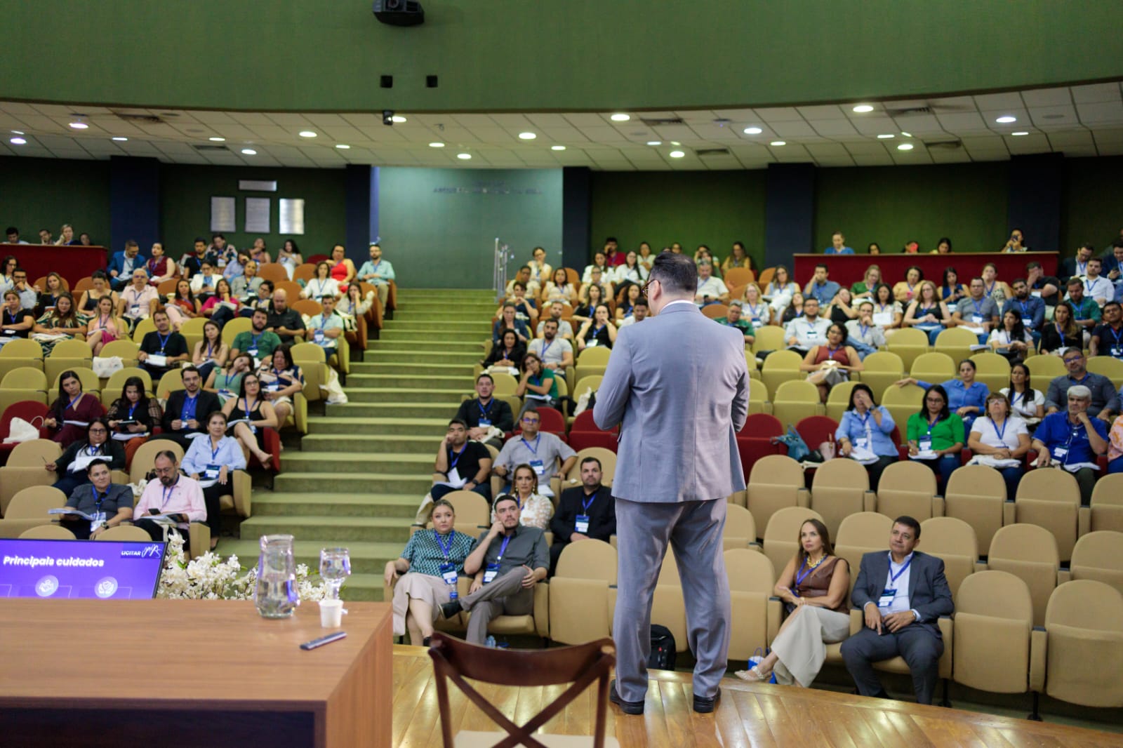 Palestrante no 1.º LICITARMS